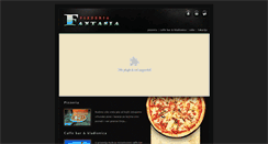 Desktop Screenshot of pizzeriafantasia.com